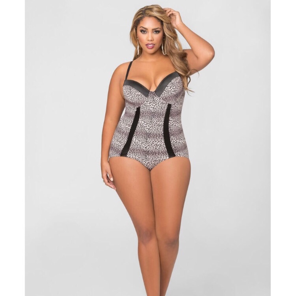LEOPARD ULTRA SMOOTH SHAPEWEAR BODYSUIT